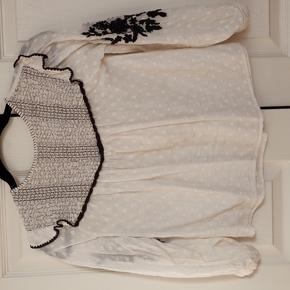 Zara girls blouse
